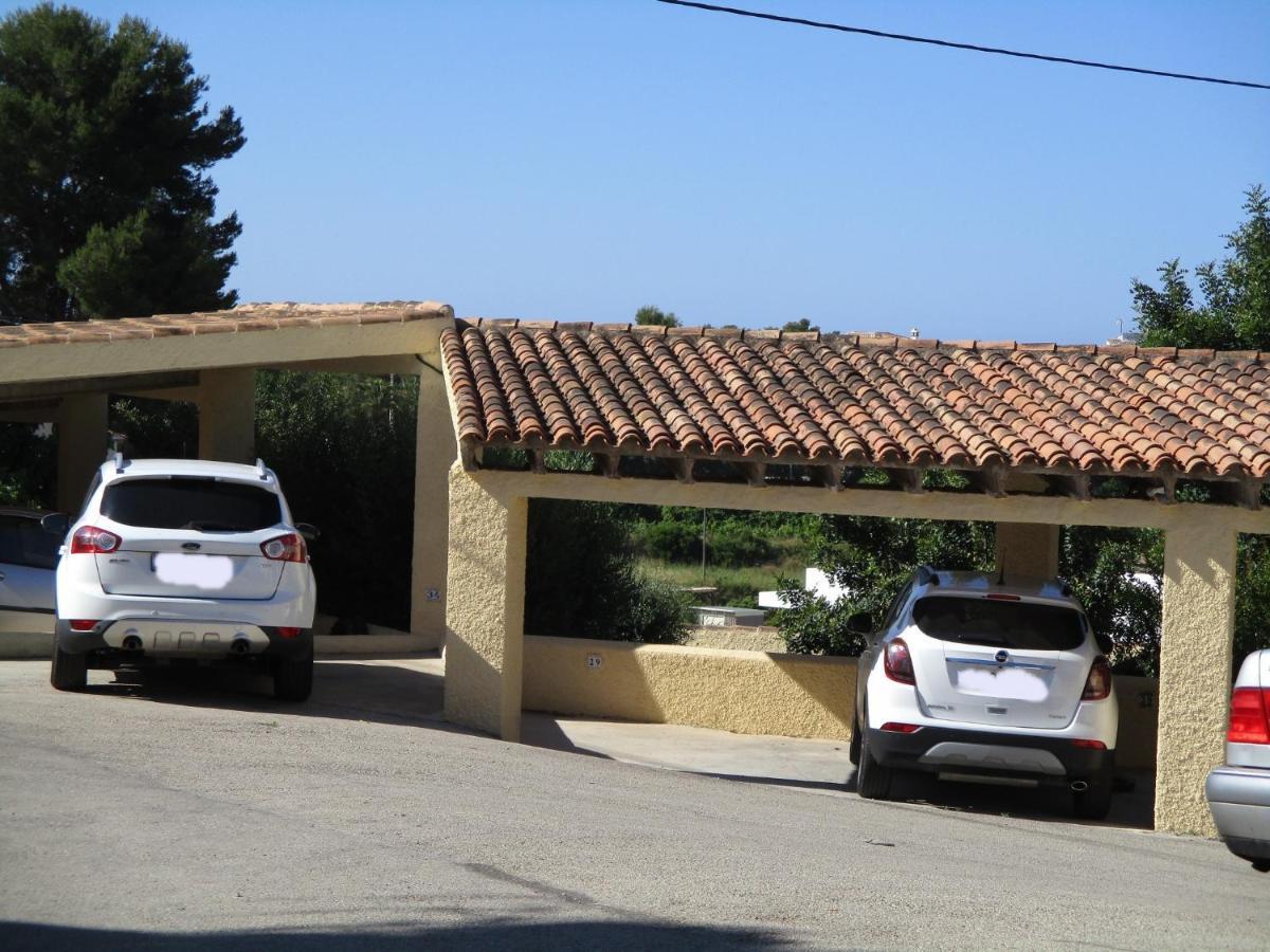 Strandnahe Wohnung Mit Meerblick Moraira Eksteriør bilde